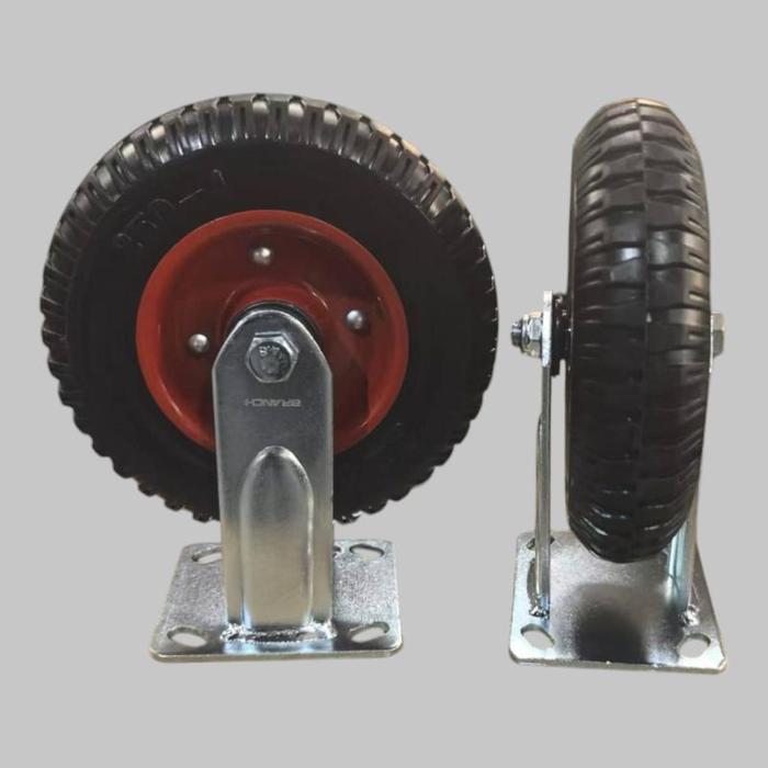 Jual Roda Karet Heavy Duty 8 Inch / Roda Troli Karet Kembang 8in - 8REM ...