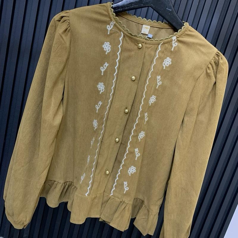 VOL 1 Blouse Corduroy Visella Babydoll 029 Wanita 4