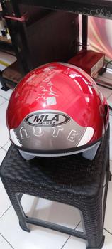 Product Review of Helm Dewasa Half Face evolution Motif Note Murah PREMIUM Kaca from b**g e**a 0