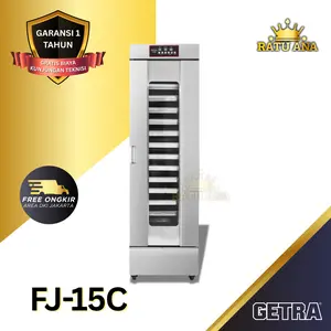 GETRA BREAD PROOFER STAINLESS STEEL FJ-15C / FJ15C / FJ 15C Mesin Pengembang Adonan - Bergaransi Resmi