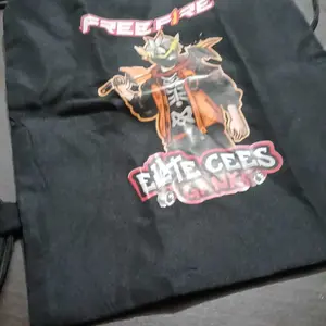 (FREE NAMA KAMU) Tas sekolah anak tas serut anak string bag FREE FIRE FF LIMITED EDITION PREMIUM