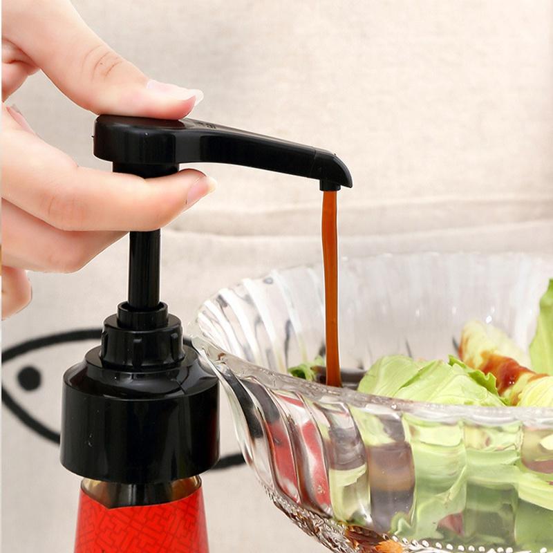 Bơm Xi-rô, Bơm Chai Vòi Phun Áp Lực Nước Sốt Thay Thế, Bơm Kem Dưỡng Da Cho Cà Phê, Gia Vị Nhà Bếp, Chất Lỏng 7