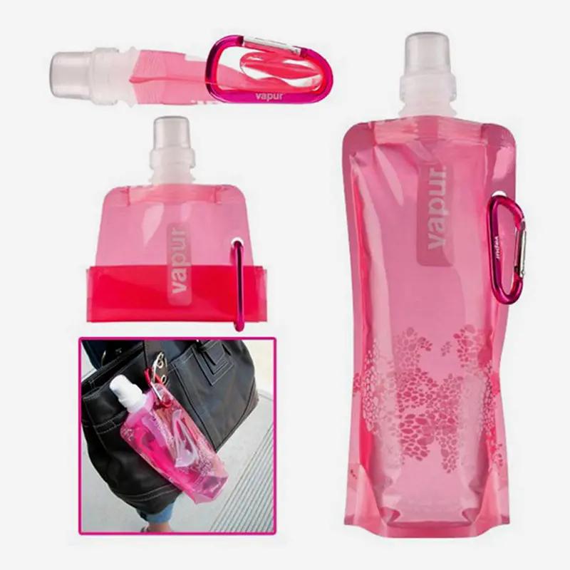 Bình Nước Thể Thao Túi Nước Gấp Gọn 480ml Siêu Nhẹ Tiện Lợi Tiết Kiệm Diện Tích Đi Du Lịch Cắm Trại Chạy Bộ Leo Núi Sẵn Kho Giao Toàn Quốc