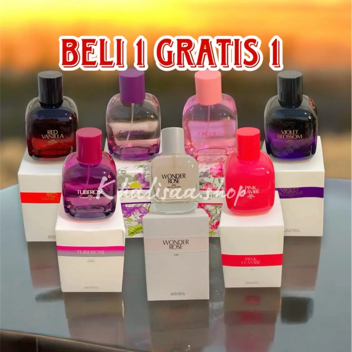 BUY 1 GET 1 PARFUM ZR 90ML PARFUM WANITA PARFUM PRIA Perfume Bunga Peony Wangi