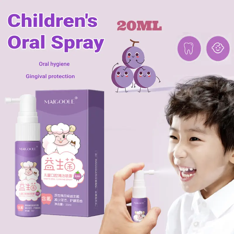 Xịt miệng cho trẻ em, Xịt làm sạch Probiotic chống sâu răng, Bảo vệ răng cho bé, Probiotics, Tốt cho sức khỏe