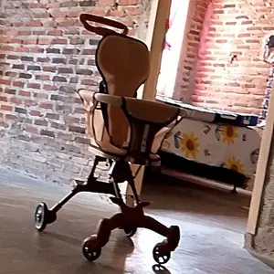 [Bisa COD] Starbb Mall Stroller Bayi Travelling Ibu Bayi Perlengkapan Bayi Stroller Travel Kereta Portable Dorong Kereta Dorong Bayi Lipat 2 Arah Travelling Stroller Bayi Anak-Anak Kursi Dorongan