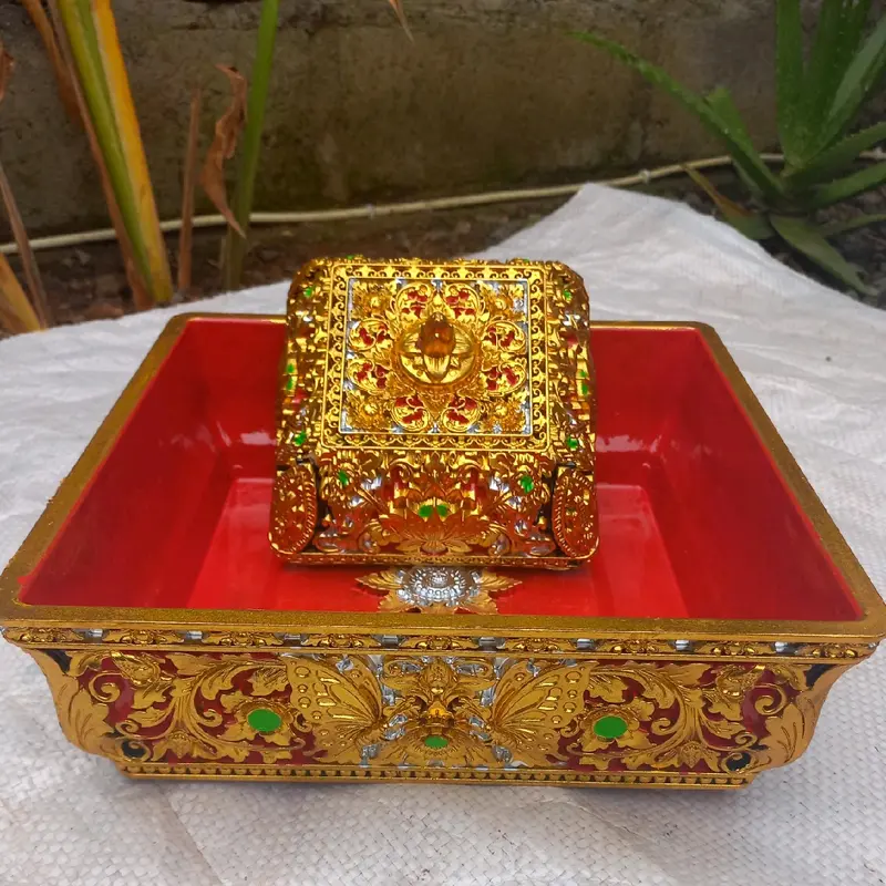 bokor kotak uk.28cm bahan melamin 2