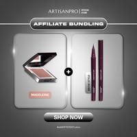 Gambar ARTISANPRO - Affiliate Bundling Blush On & Brow Ink Stylo Harga Spesial 55% Off Only IDR 115.200 Solusi Lengkap Makeup Anda - MADELEINE, EARL GREY dari ArtisanPro Kota Tangerang 2 Tokopedia
