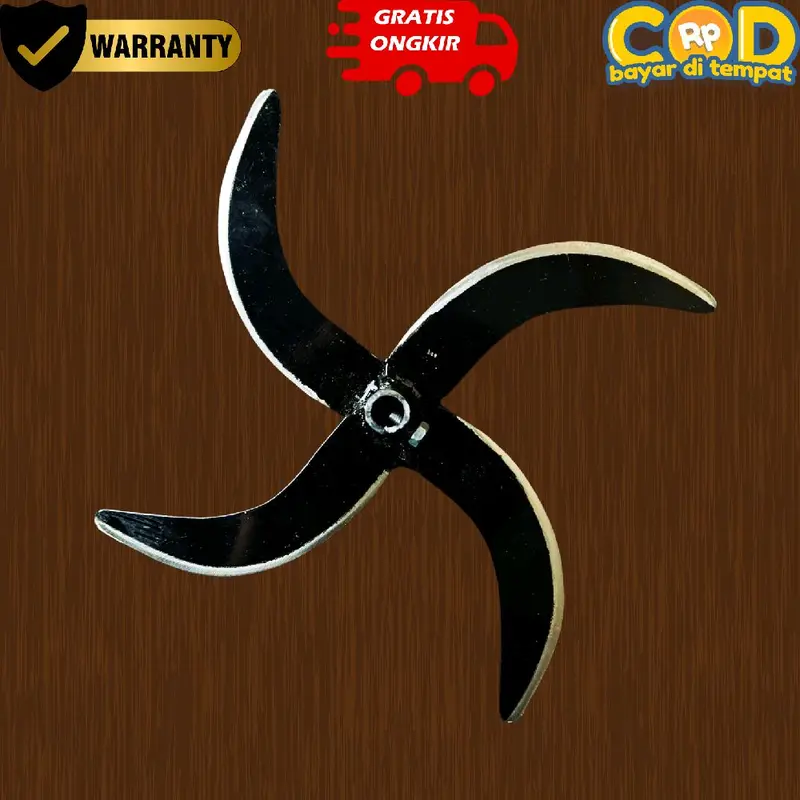 Pisau Pencacah Serba Guna Model Boomerang Material Baja Berkualitas Premium - Solusi Cacah Sayuran & Pakan Ternak Jadi Lebih Cepat, Rapi, & Mudah! | Alat Pemotong Multifungsi Cocok untuk Petani & Peternakan | Super Tajam & Efisien Kitchenware Ayam Kuning 0