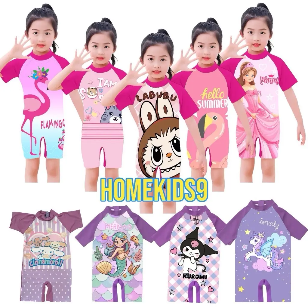 baju renang anak perempuan cewek karakter Terbaru 1-12 tahun best seller