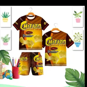STELAN ANAK MOTIF SNACK INDOMIE BARU PRINTING BAHAN BABYTERRY ADEM UNISEX UK M-XXXXL