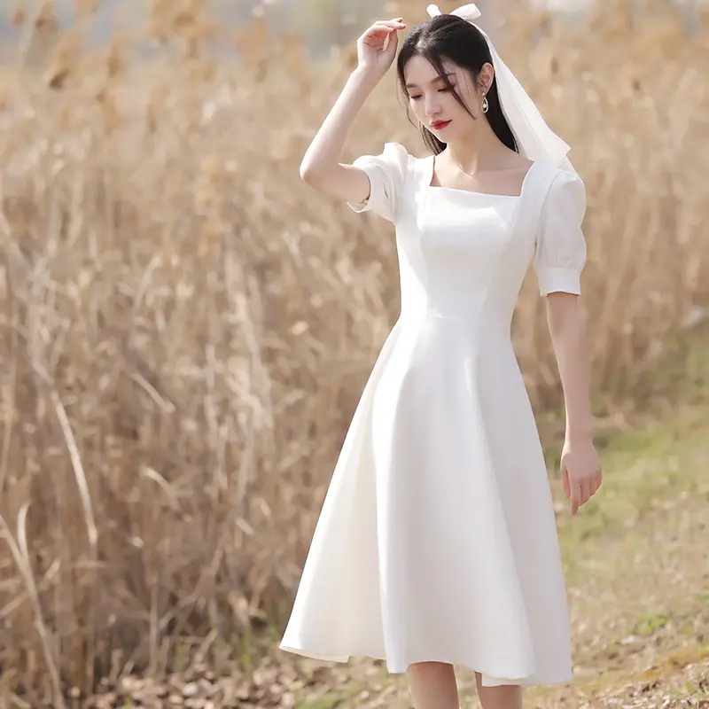 976 black cocktail dress formal dress elegant vintage midi dress floral  dress plus size party dress Korean style French retro dress dinner dress -  TikTok Shop Malaysia