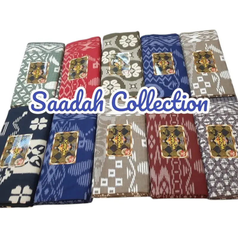 Sarung Wadimor Bali Motif Terbaru Full Kembang Sarung  Standar Dewasa 8