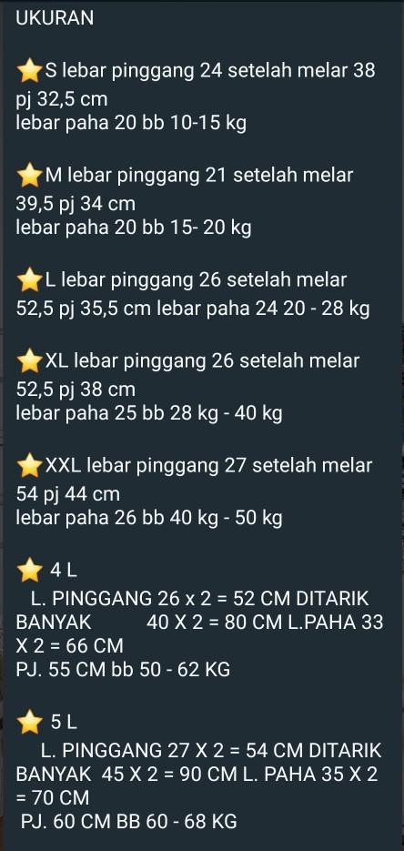 Product Introduction of Paket 6 Pcs Short Wanita Kecil Sampai Dewasa Jumbo Ukuran S-6L Hitam Merah Campur - Pendek Celana Karet Melar Santai cd sweet love dalamobral dalam anti nyeplak Cewek 0