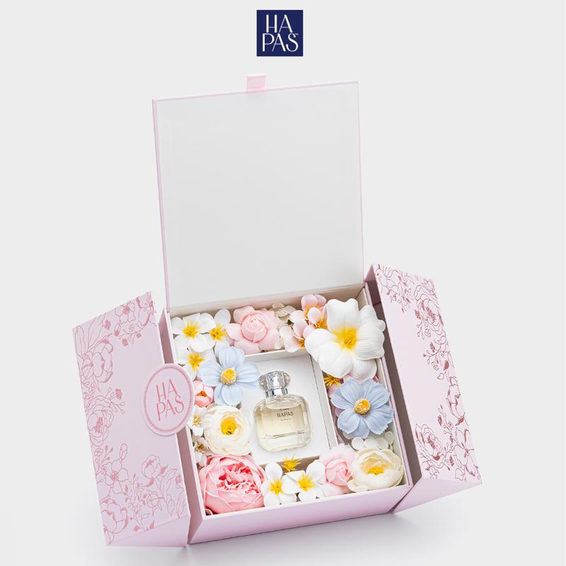 Bộ Quà Tặng Nước Hoa HAPAS 50ml Hương Grassée Eau de Parfum "Ngọt Ngào"