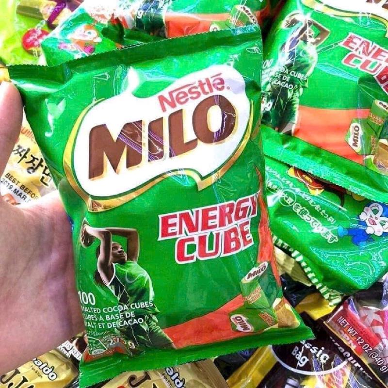 100viên/275g] kẹo Milo cube,Kẹo Milo Energy cube,Milo cube Nestle Thái Lan chính hãng 3