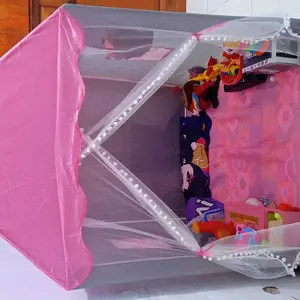 Portable Tenda Anak wigwam Lipat Tenda Anak Tipi Bayi Bermain Rumah Besar Anak Perempuan Putri Merah Muda Castle Kamar Anak Led Mainan