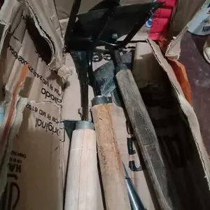 PROMO Paket berkebun isi 4pcs - Cangkul rumput - garuk sampah kecil - Koret rumput -Sabit multifungsi