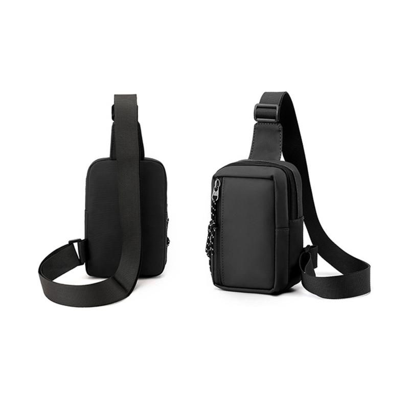 Product Introduction of 1pc Men's Mini Crossbody Bag Phone Bag Multifunctional Diagonal Shoulder Bag For Running Cycling Work Fashion Simple Messenger Bag 21