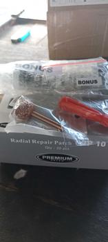 Product Review of CRP10 PREMIUM PATCH 1 Box isi 20 Pcs - Karet tambal ban luar radial - BESTPATCH versi PREMIUM from a**o 0
