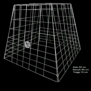 Promo kandang ayan glvanis besi ukuran 80x70x50 dan 65x60x40cm termurah