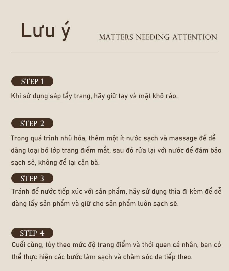 Product Introduction of [Bộ 3 hộp]Sáp tẩy trang YOUFE - Dịu nhẹ không kích ứng, làm sạch nhanh, không gây mụn, phù hợp mọi loại da 12