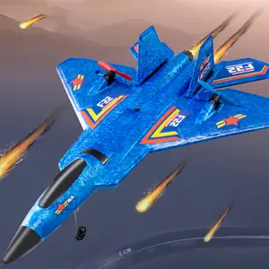 Toys indonesia - Mainan Pesawat Remote Control F22 Glider EPP Busa - Pesawat Listrik dengan Sayap Tetap Terbaik di Mal Terbang