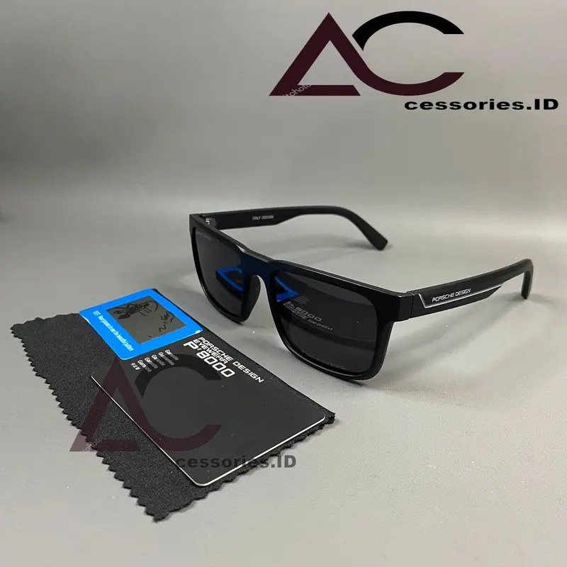 [ Terbaru ] Kacamata PS 886L Lensa Polarized Anti UV-400 Protection - Kacamata Sunglasses Pria Terbaru 2025 Casual dan Sporty - Kacamata Anti Silau Bisa digunakan Siang dan Malam 2