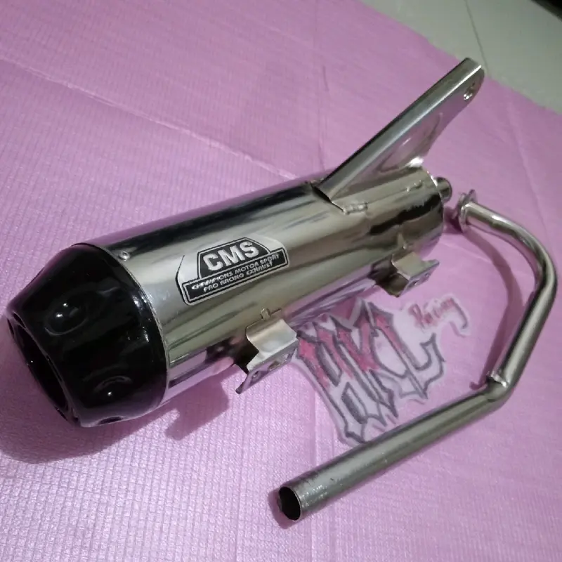 KNALPOT PROLINER bobokan CROME=Beat Street,SCoopy(karbu,fi,new),Genio,spacy,BEAT(KARBU,FI,ESP,DELUXE,STREET,POP,NEW,ECO), Motorcycle 2