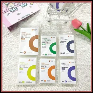 (50pcs) Inner Sleeve Photocard Popcorn Ungu Hard