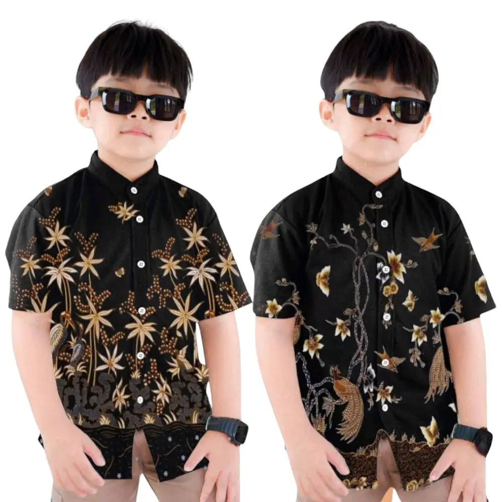 Dress Couple  anak unggul jaya Kain unggul jaya Tunik anak kemeja anak lengan pendek dress anak lengan pendek