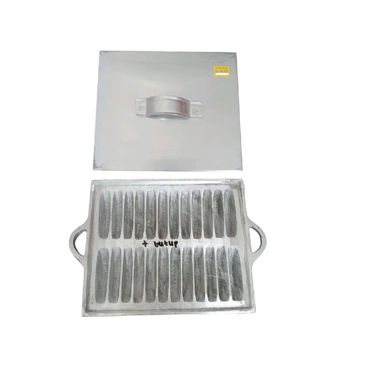 Cetakan Kue Rangin & Percis Cor 24 Lubang + Tutup