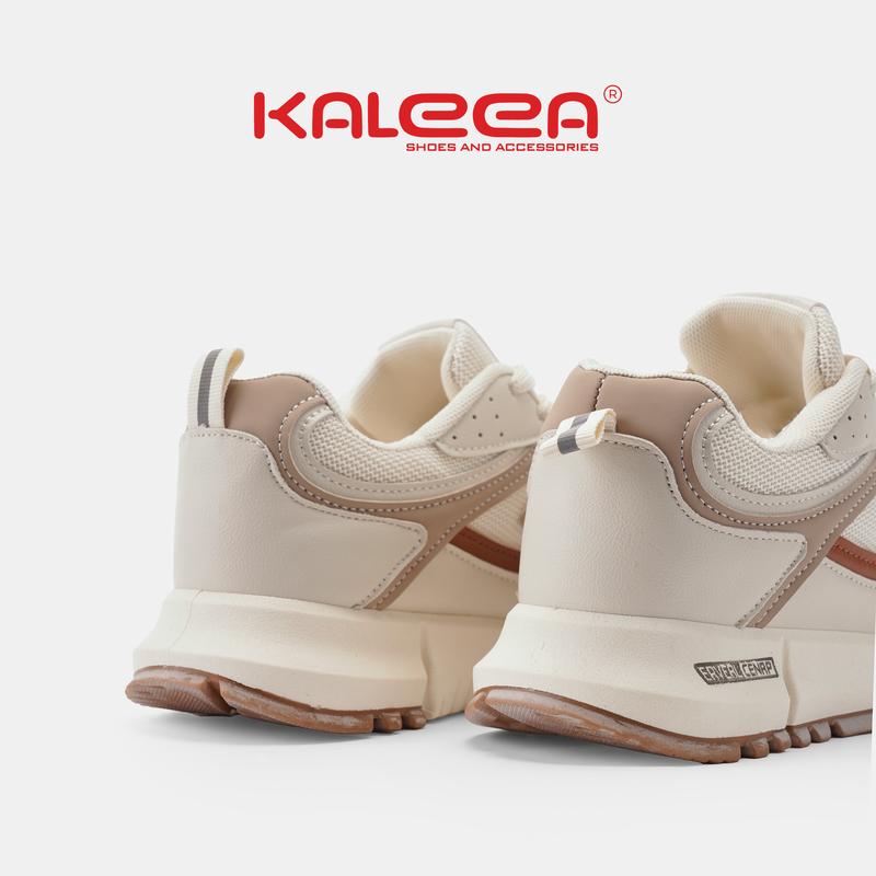 Giày thể thao nữ Kaleea T79 (+1 size) đi bộ tập gym lưới dệt kim sneaker đế cao 3p 8