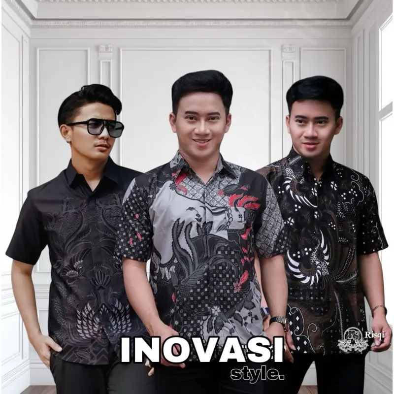 TERBARU!!! Kemeja Batik Lengan Pendek Kekinian Motif Trendy ||| Bahan katun adem acara formal non formal bisa!