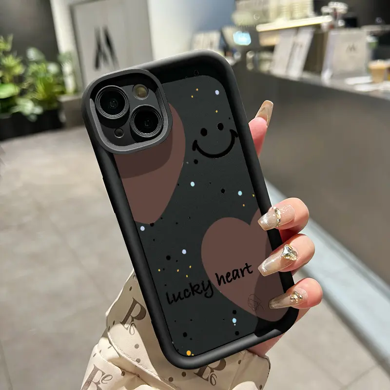 Casing Hp Untuk Samsung Galaxy A06 A05 A05s M05 F05 Case Kartun Hati Lucu Casing ponsel silikon lembut kasing  Anti guncangan Cesing pelindung lensa Penutup Softcase Kesing 4