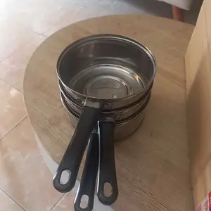 Panci Susu Stainless 3 Pcs Grosir - Kitchenware Mie Multifungsi Steel Dapur