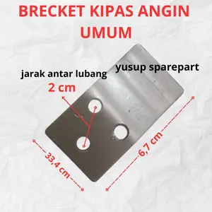 BRAKET CANTOLAN KIPAS ANGIN DINDING TEBAL