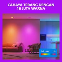 Gambar Philips Lampu Smart WiFi LED Downlight 7W D100 Color RGB dari Philips lighting Jakarta Kota Administrasi Jakarta Timur 2 Tokopedia