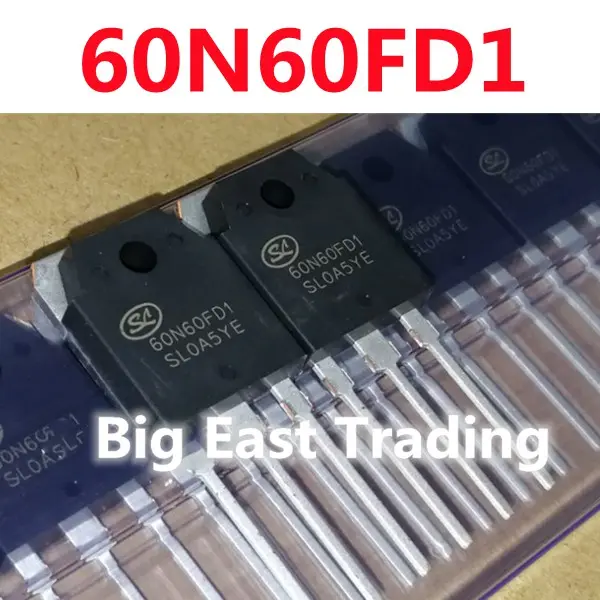 IGBT Cho Máy Hàn, 4 Cái, 2 Cái, 60N60FD1 TO-3P SGT60N60FD1PN TO3P 60N60 60A 600V, Mới, Nguyên Bản