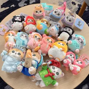 Gantungan Kunci Mofusand Original Licensed Import Boneka New Tag Kucing Kostum Keychain Tas Lucu Gemas Kado