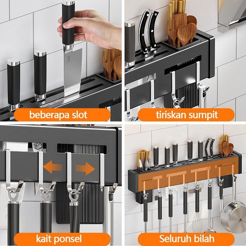 Product Introduction of Rak Dapur Kitchen Set Gantungan Peralatan Masak Spatula Pisau Da  0.0  17-06-2024 1