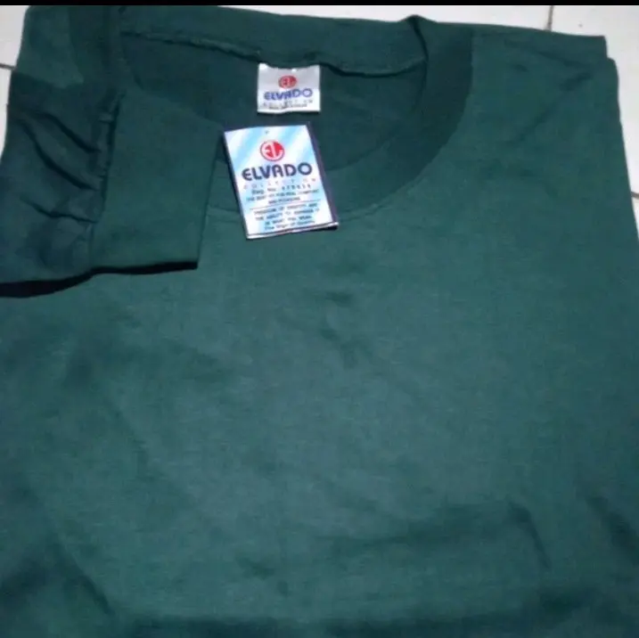 kaos polos lengan panjang blong evaldo Pria Motif Katun Oblong Baju Unisex 1