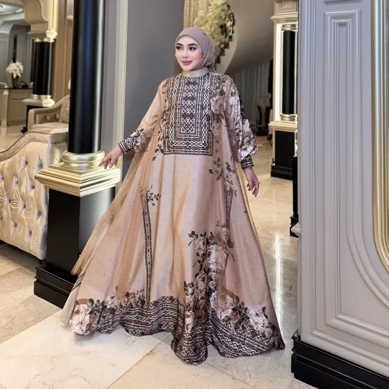 gamis edisii sakura  set hijab by shellasaukia 2