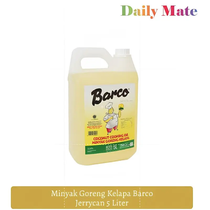 Barco Minyak Goreng Kelapa Jerrycan 5 Liter 0