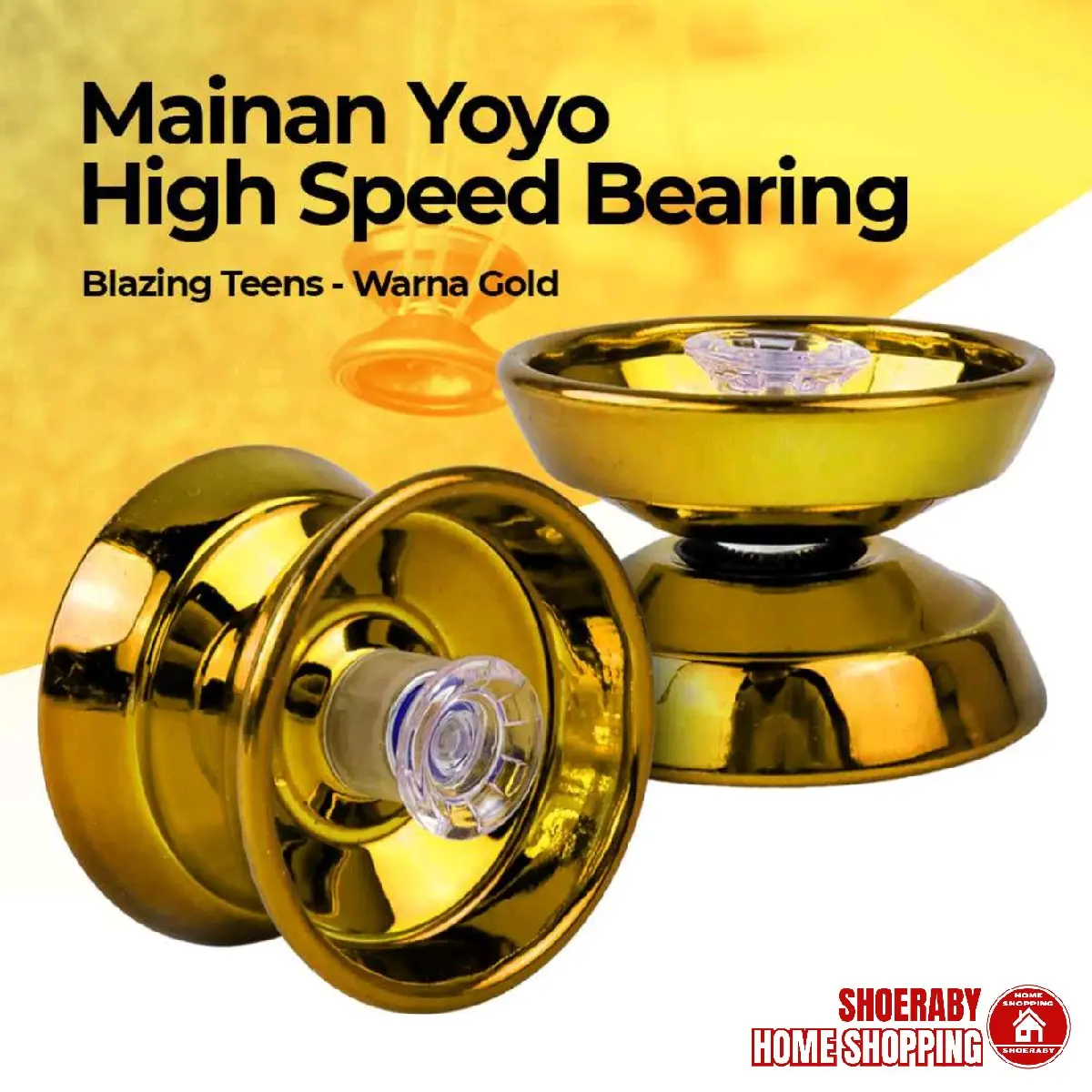 Mainan Yoyo High Speed Bearing Blazing TWO DRILLS - M3016 Metal Support Berbagai Trik