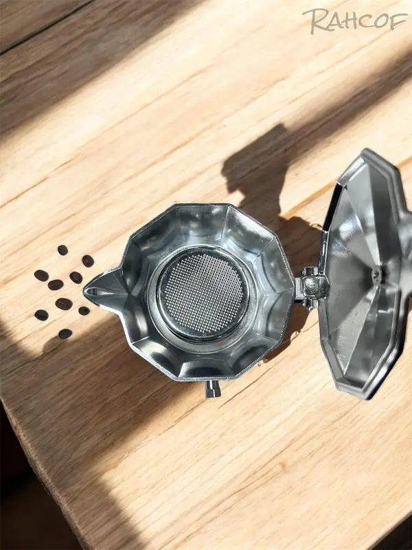 Mokapot Modifikasi include Adaptor Pompa (pentil) free Temper takar dan Puckscreen/ Moka pot Modif Pompa / Adaptor Pompa (pentil) 4