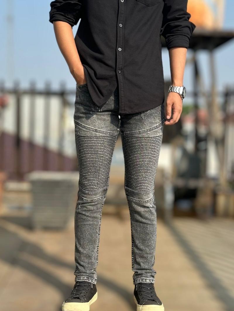 Product Introduction of BIGSIZE 33-48 Celana jeans bikers sobek ripped pria jumbo streetch 100% mellar/ Celana Jeans Bikers Pria Rider bigsize/ celana jeans sobek pria ripped/ celana jeans pria bigsize jumbo Melar Distro 38