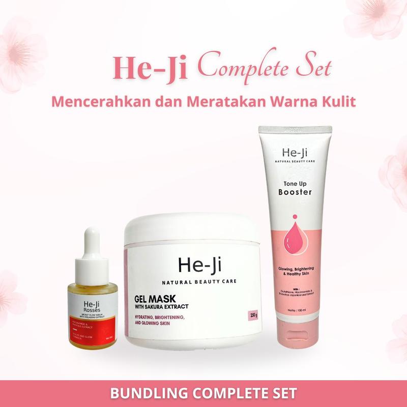 Product Introduction of [He-Ji] BUNDLING Glowing Set - Natural Beauty Care 0