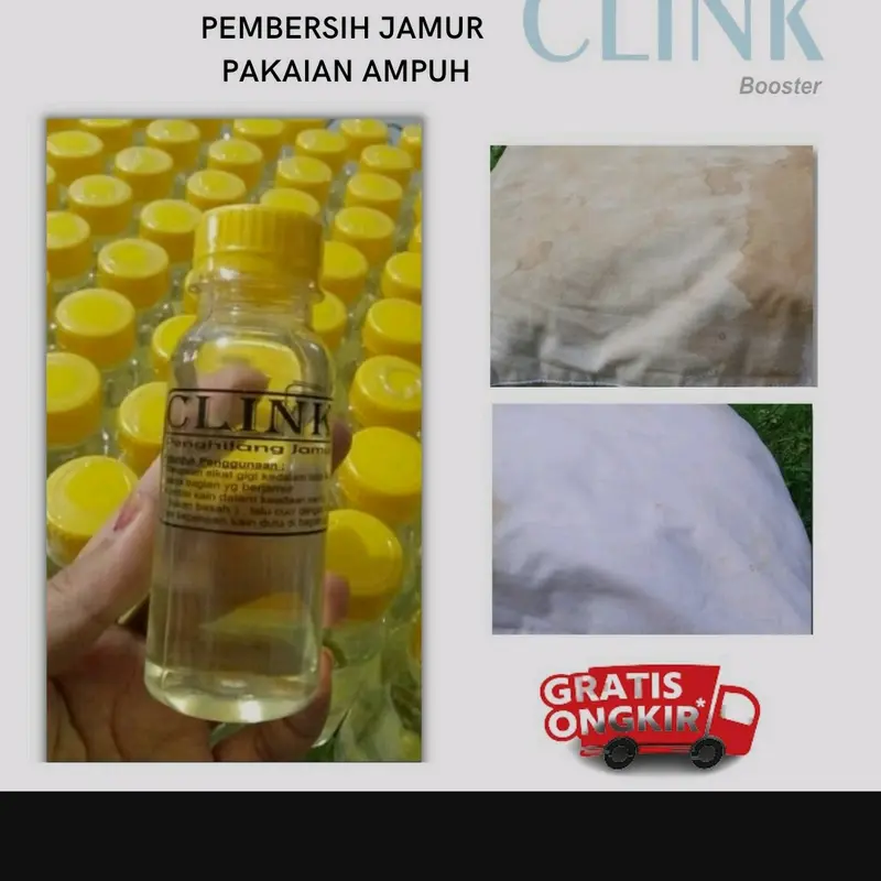 CLINK pembersih jamur pada pakaian dan kain 1