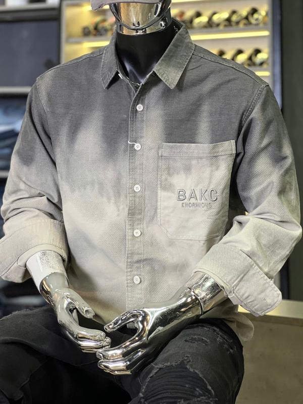 [2 Mẫu][3 Màu] Áo Sơ Mi Quảng Châu 8838-6235]Áo Sơ Mi Xanh Was Loang Họa Tiết 1 Túi -Trắng Was Loang Xanh 2 Màu&Sơ Mi Was Loang 2 Màu Mới S3340 K3 STORE